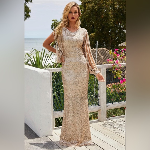 Sequin Maxi Dress - Picture 5 of 5